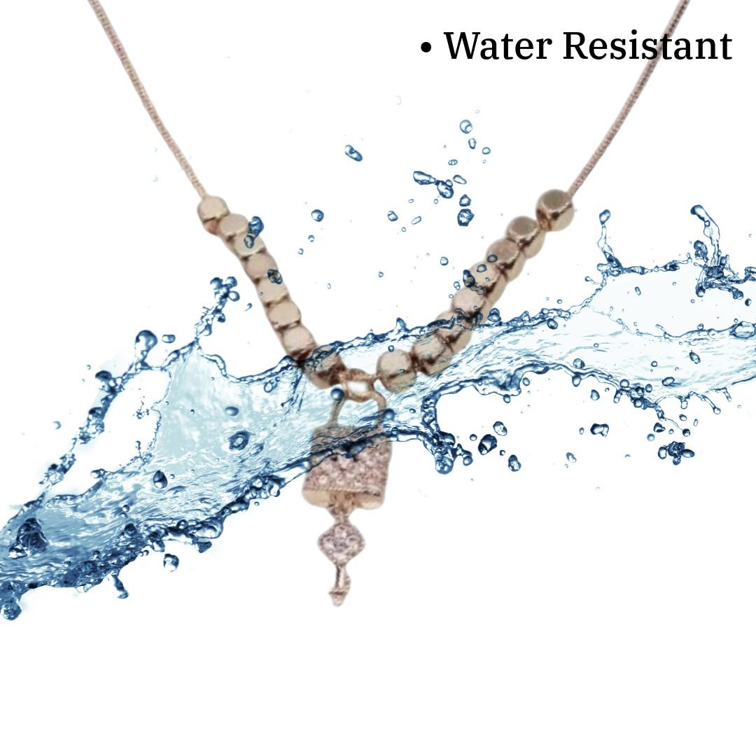 Gold Chain Rose | Rose Gold Plated Necklace for Women | Artificial Jewellery