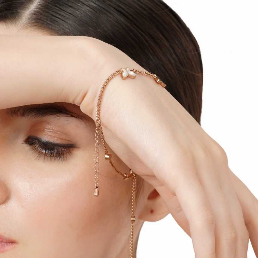 Cute Charm Bracelets | Rose Gold Jewellery