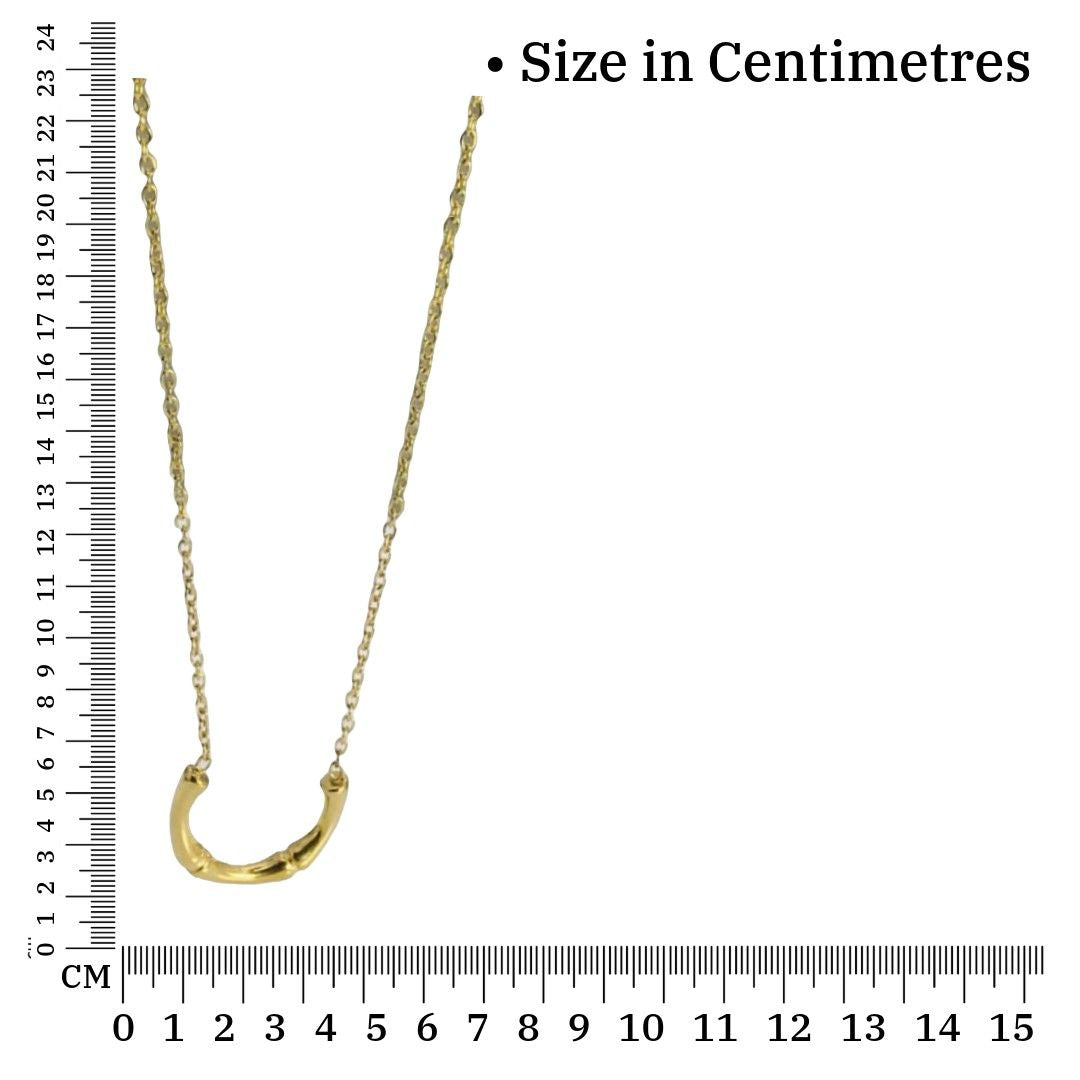 Pendant Gold Plated | With Gold Plated Chain | Anti Tarnished