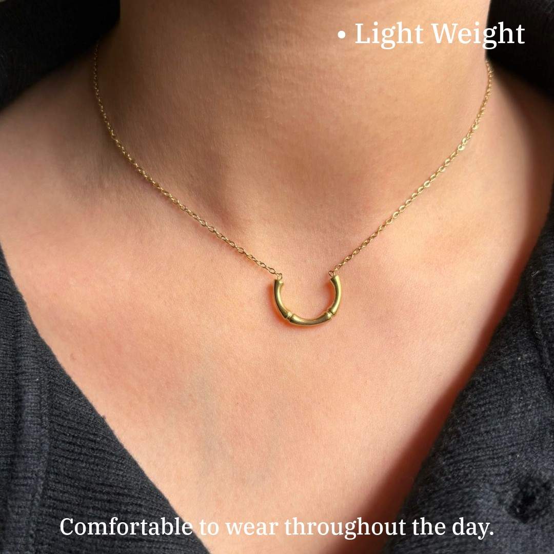 Pendant Gold Plated | With Gold Plated Chain | Anti Tarnished