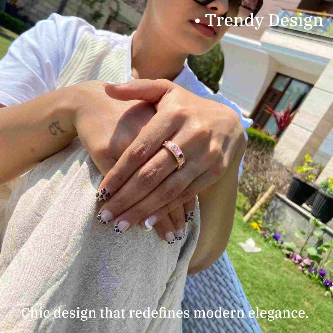 Ladies Ring Fancy | Gold Plated Fancy Ring for Women | Artificial Jewellery