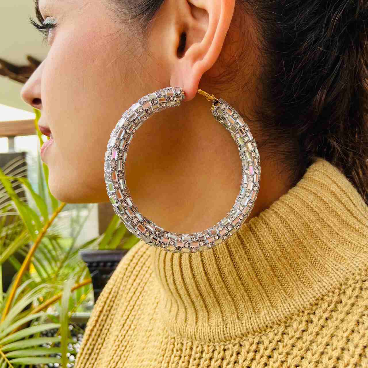 Design Hoop Earrings