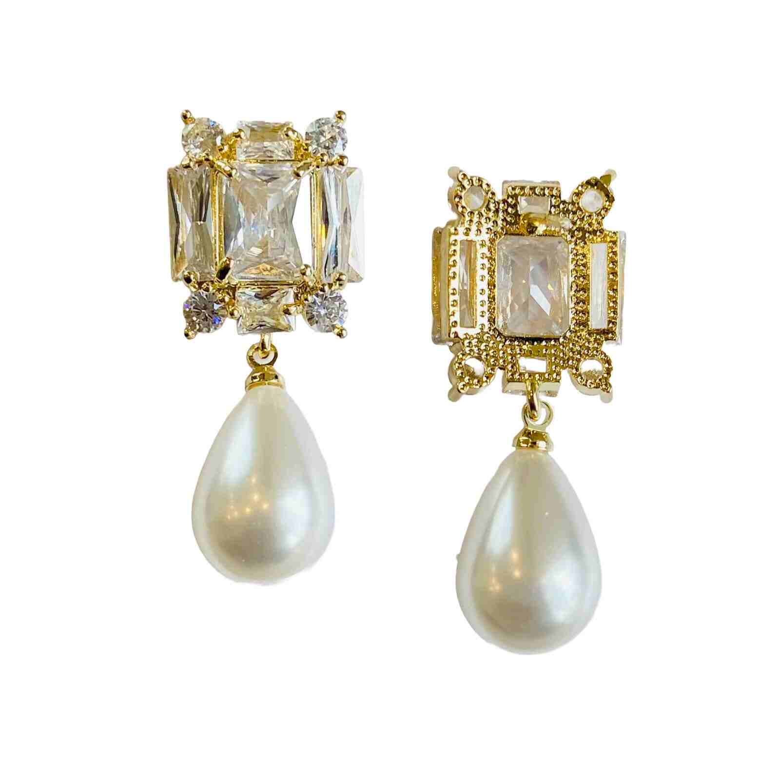 Women Tassel Artificial Pearl Earrings Classic Jewelry Women - Temu