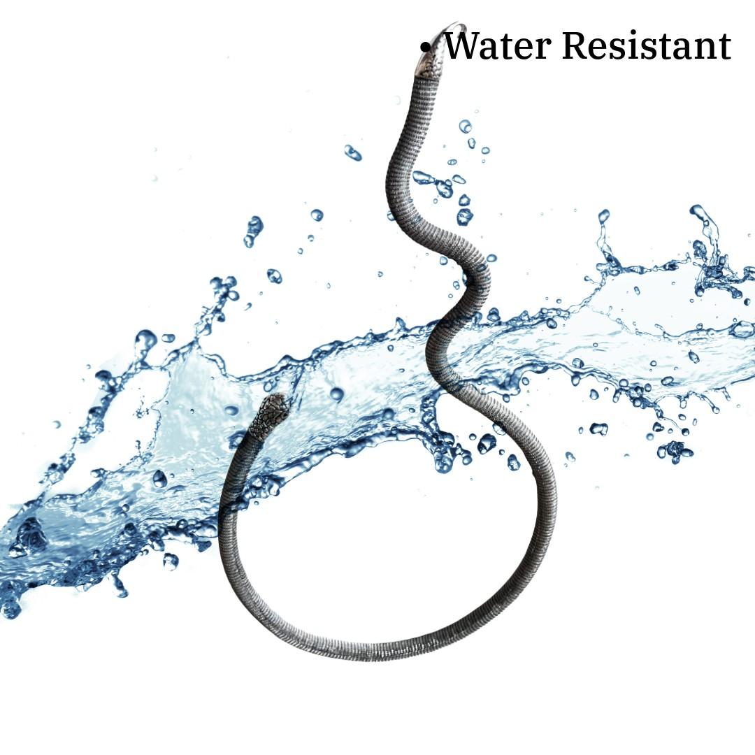 Jewellery Hat Elegant Snake Statement Necklace for Women, Serpentine Design, Fashion Jewelry Accessory, Anti Tarnish, Water Resistant, Lightweight, Gift Packaged