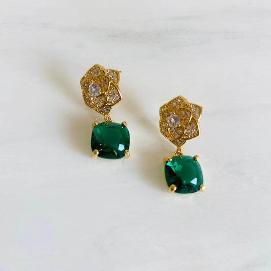 Emerald Earrings | Fashion Jewellery | February 2023
