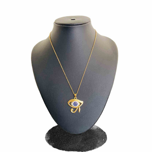 Evil Eye Necklace Gold | Gold 18k Plated | Imitation Jewellery Ladies