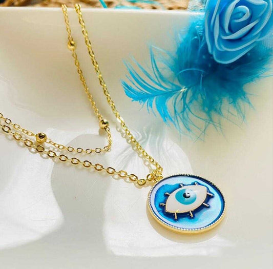 Evil Eye Pendant Gold | Fashion Jewellery | January 2023