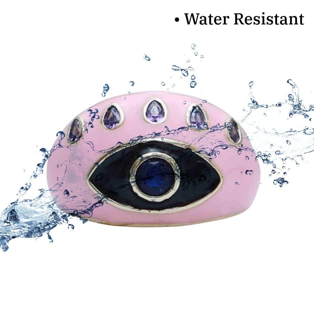 Eye Ring | Gold Plated Evil Eye Ring for Women | Artificial Jewellery