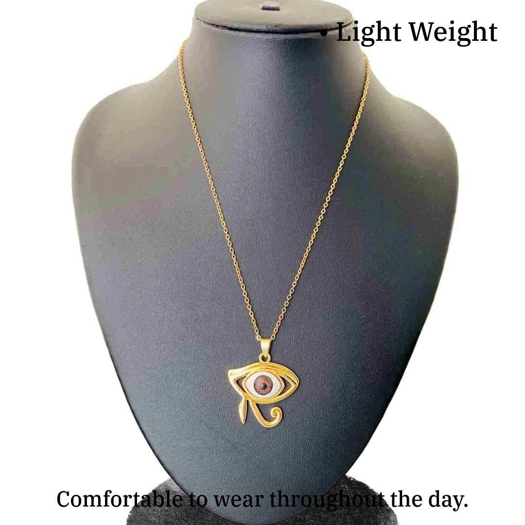 Evil Eye Necklace | 18 Karat Gold Plated | Artificial Jewellery for Girls