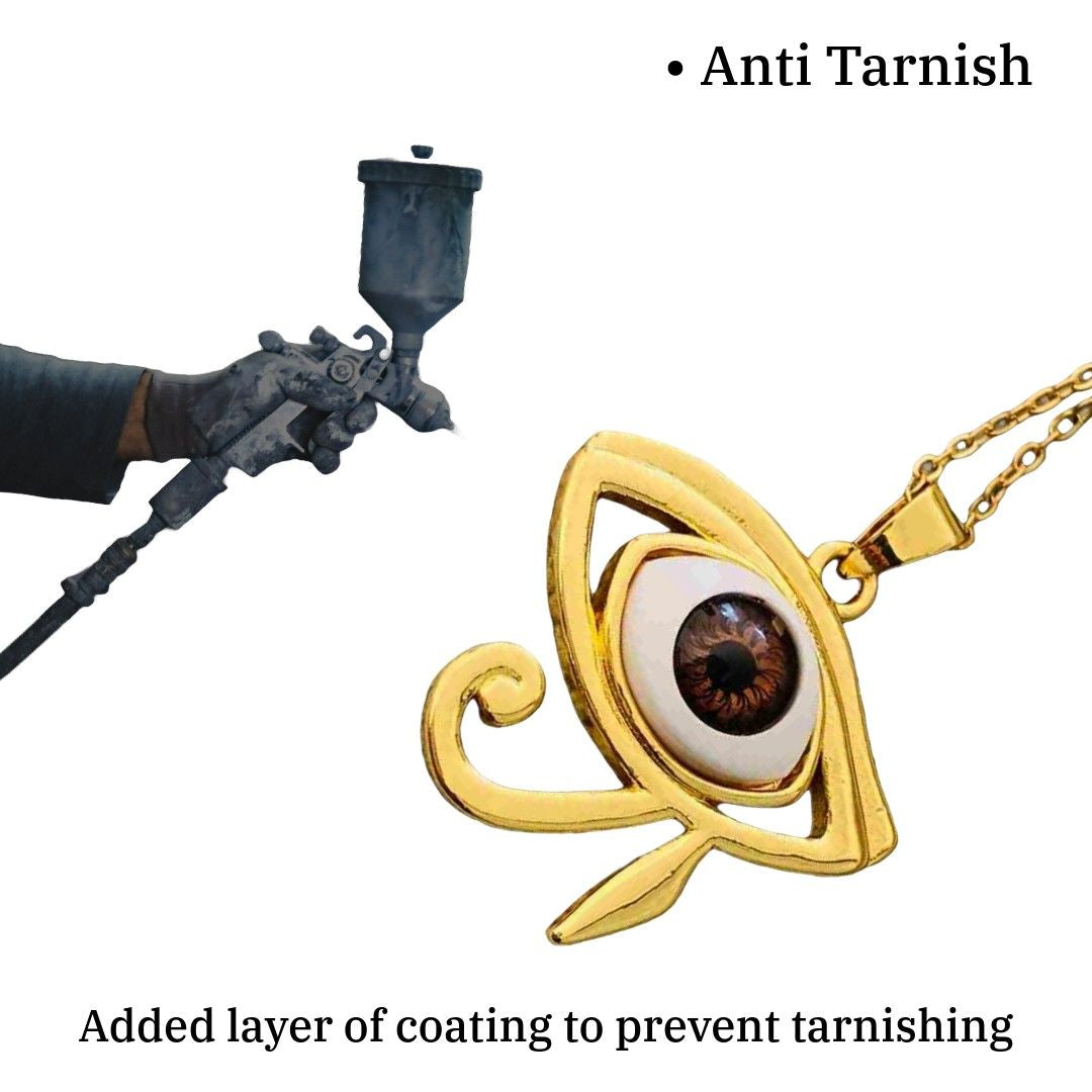 Evil Eye Necklace | 18 Karat Gold Plated | Artificial Jewellery for Girls