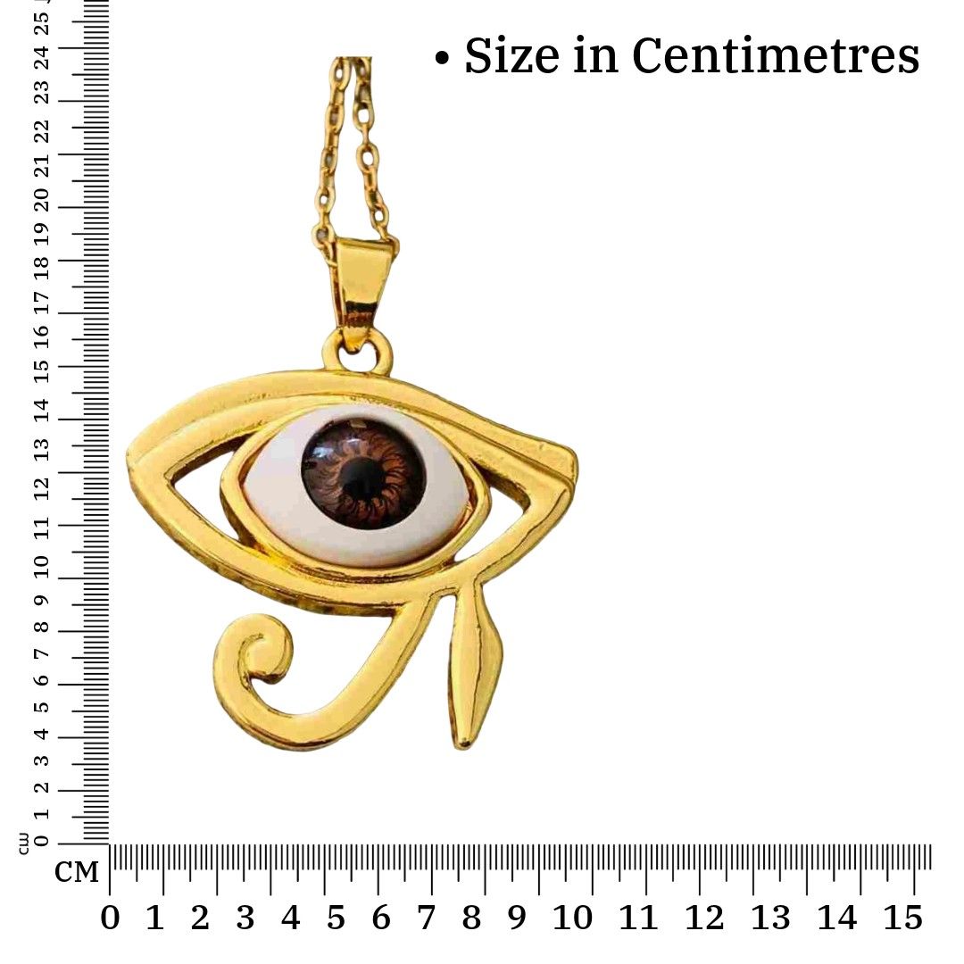 Evil Eye Necklace | 18 Karat Gold Plated | Artificial Jewellery for Girls
