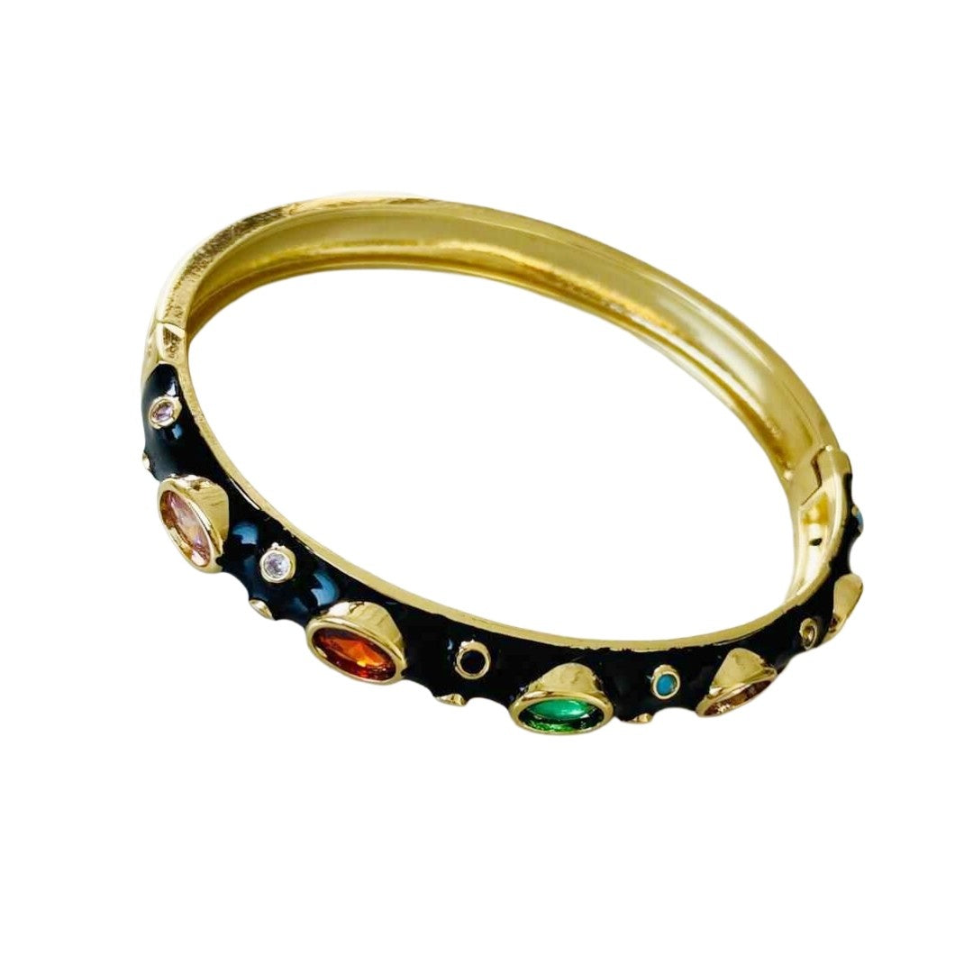 Candy Yum Yum Bracelet | Pitch Dark Black Kada