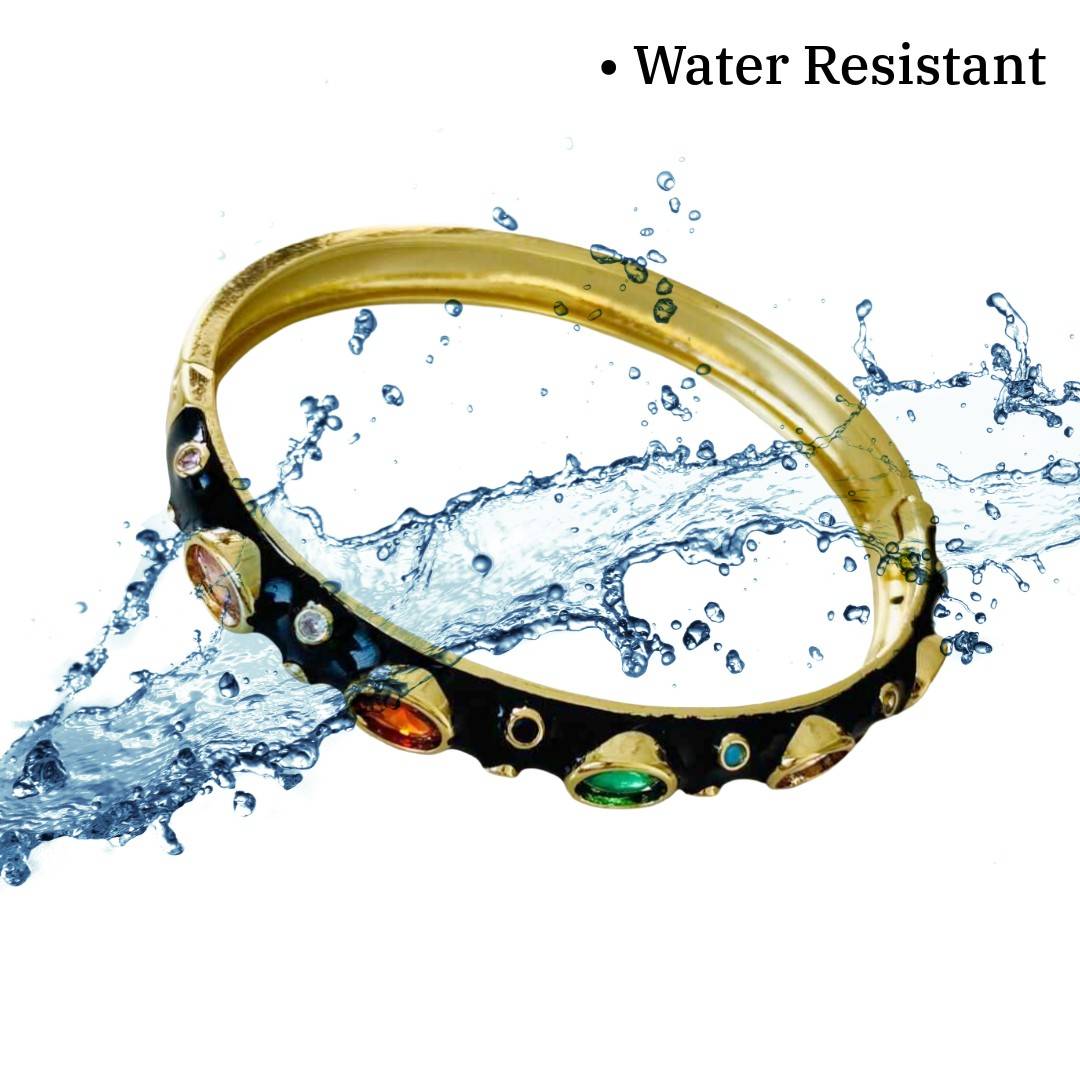 Candy Yum Yum Bracelet | Pitch Dark Black Kada
