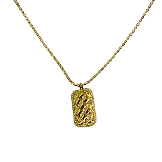 Gold Bar Necklace | Gold Plated Bar Necklace for Women | Artificial Jewellery