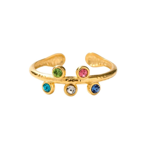 Multicolor Stone Ring