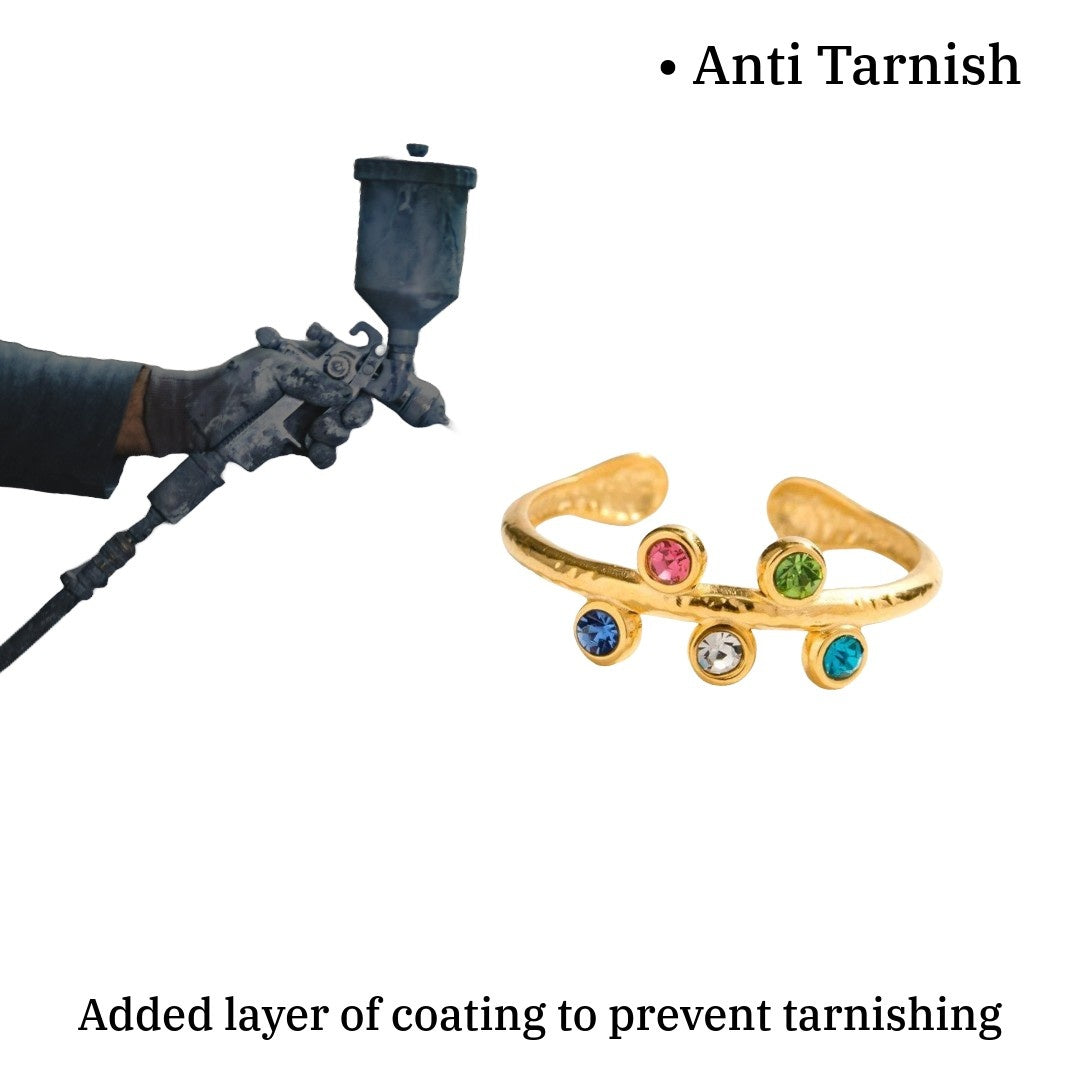 Multicolor Stone Ring