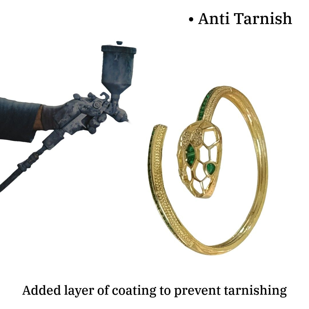 Trendy Bracelets for Ladies | Gold Plated Snake Bracelet for Ladies | Artificial Jewelry