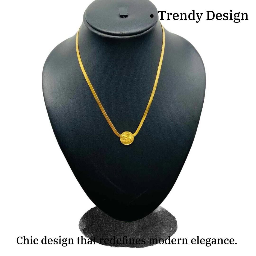 Fancy Gold Chain | Gold Plated Necklace for girls | Artificial Jewelry