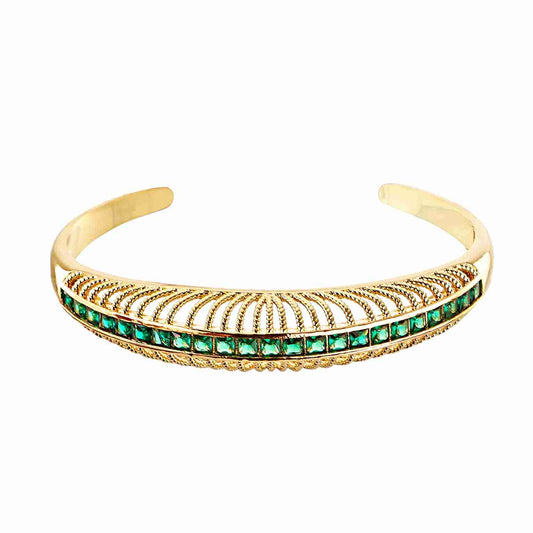 Gold Bangles | Emerald Stones Bangles | Imitation Jewellery | April 2023