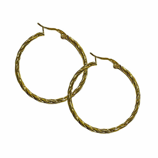 Gold Ear Rings for Women | Gold Plated Hoop Earrings | Imitation Jewellery