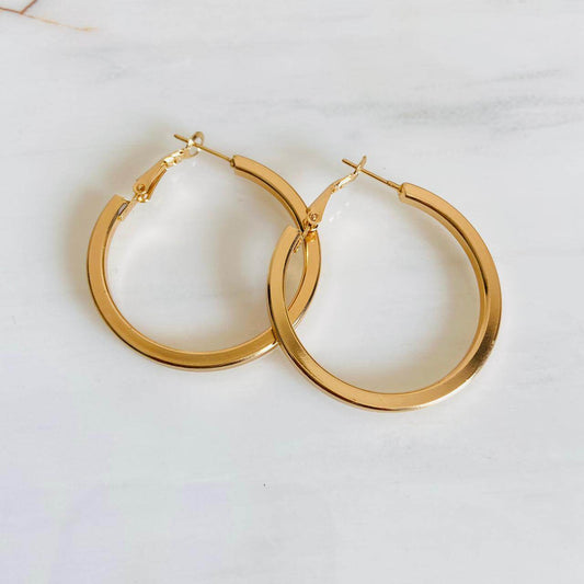Gold Hoops | Fashion Jewellery | February 2023
