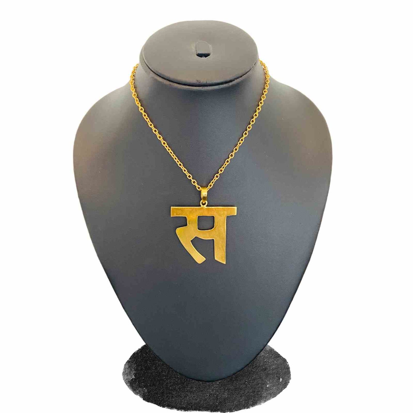 Gold Initial Necklace | Hindi Jewellery | Costume Jewellery | स Necklace
