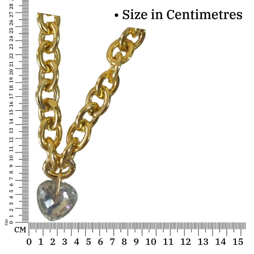 Link Chain | Gold Plated Link Chain for Women | Artificial Jewellery
