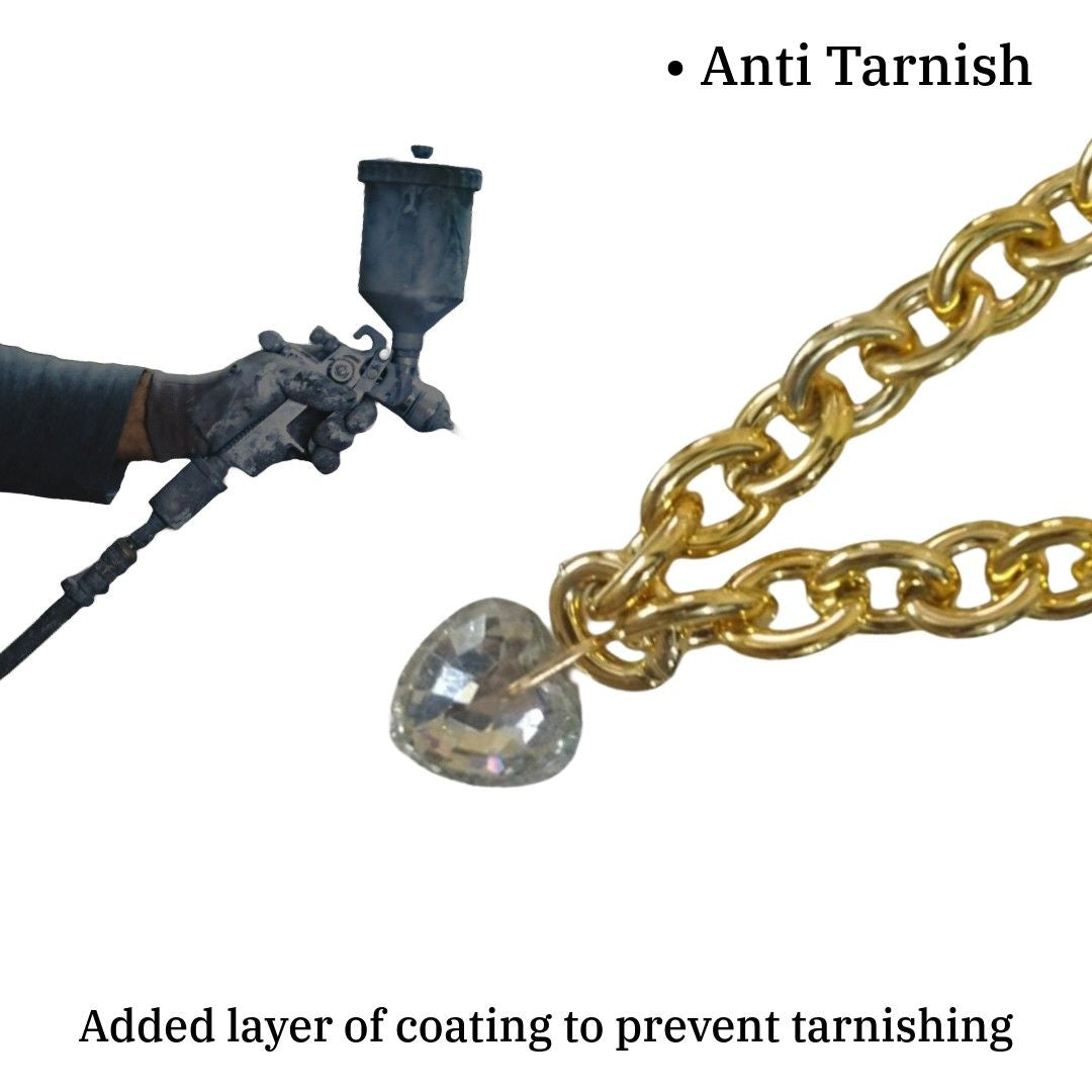 Link Chain | Gold Plated Link Chain for Women | Artificial Jewellery