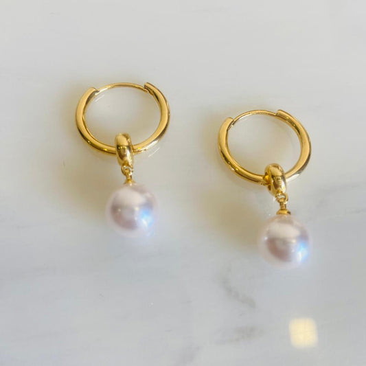 Gold Pearl Drop Earrings | Western Jewellery | Jewellery Hat | April 2023