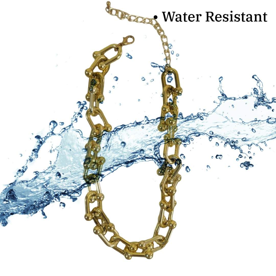 Cuban Link Chain | Gold Plated Linked Chain for Women | Artificial Jewellery