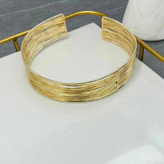 Gold Plated Choker Necklace