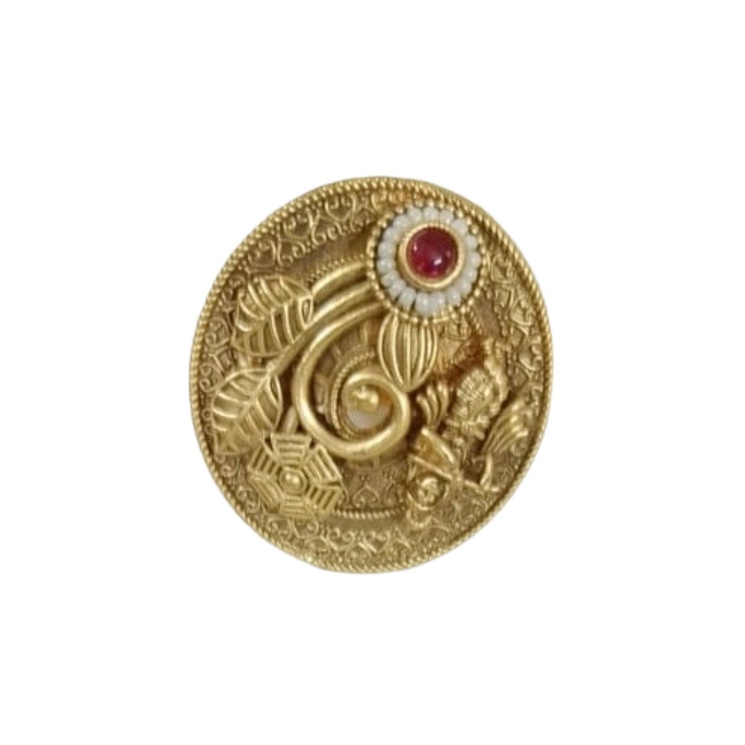 Very Big Traditional Ring | Anti-Tarnish | Water Resistant | Gift Box Packing