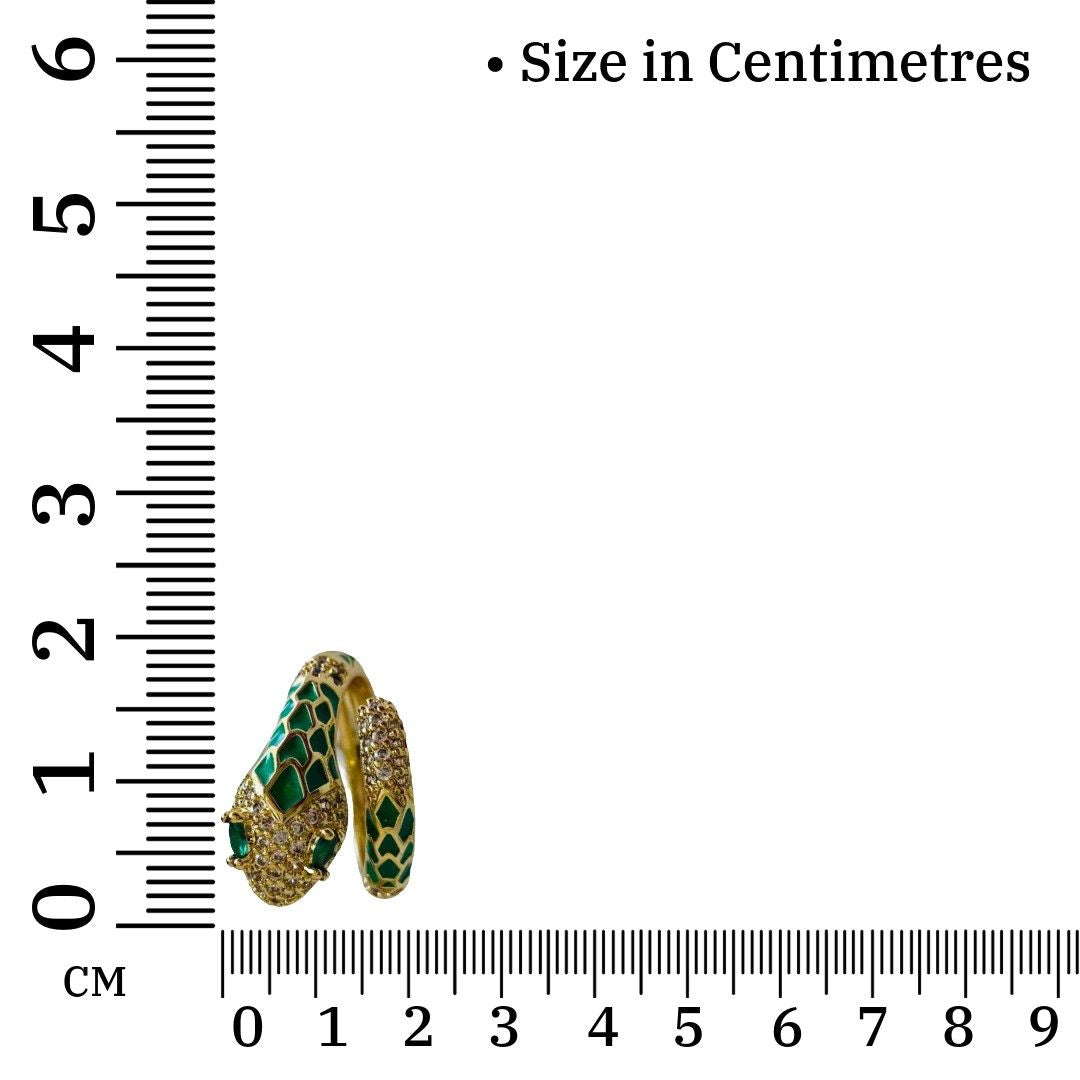 Serpent Ring | Green Snake Ring | Buy Snake Ring Online | Snake Jewellery