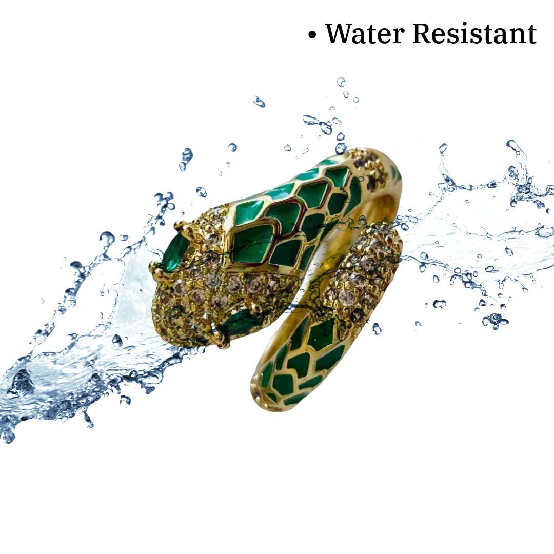 Serpent Ring | Green Snake Ring | Buy Snake Ring Online | Snake Jewellery