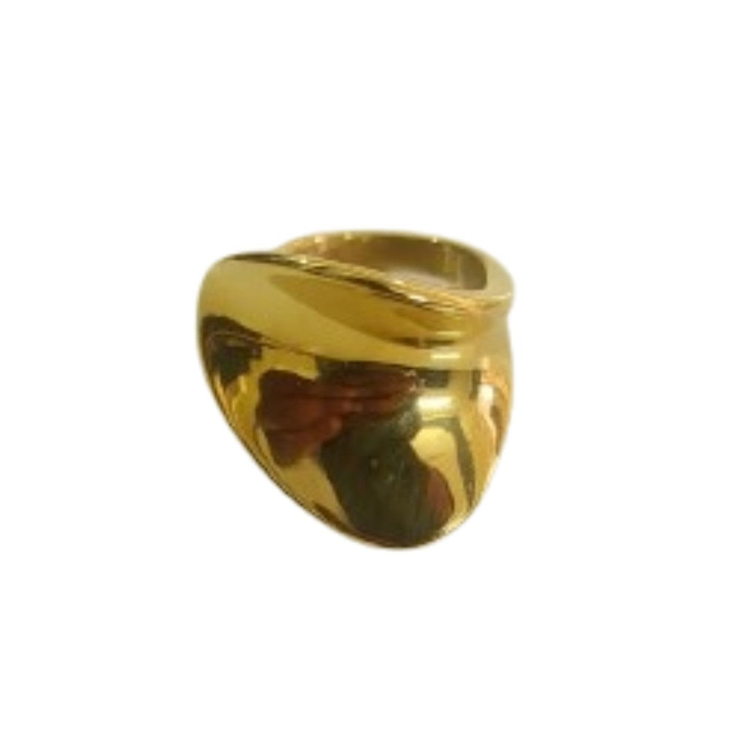 Big Contemporary Ring | Anti-Tarnish | Water Resistant | Gift Box Packing