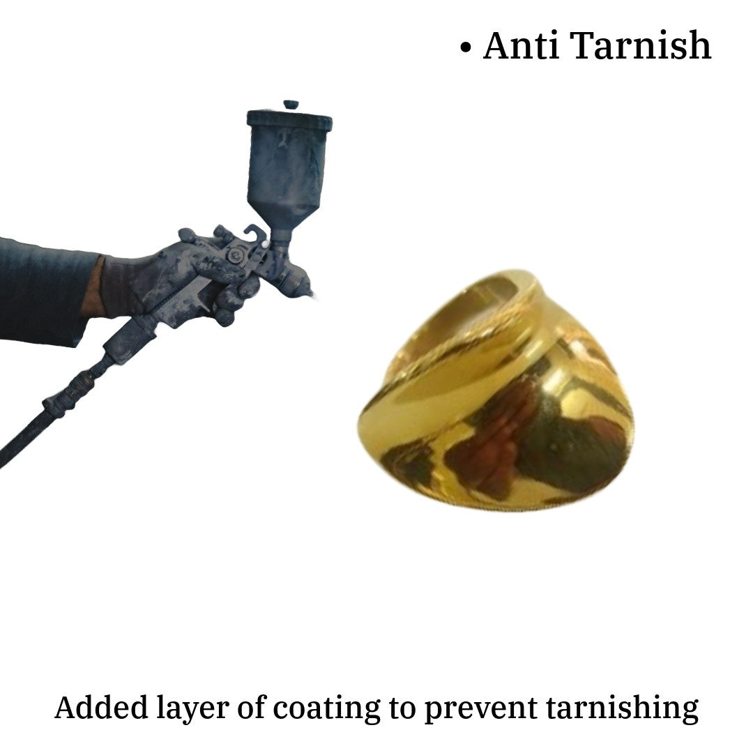 Big Contemporary Ring | Anti-Tarnish | Water Resistant | Gift Box Packing