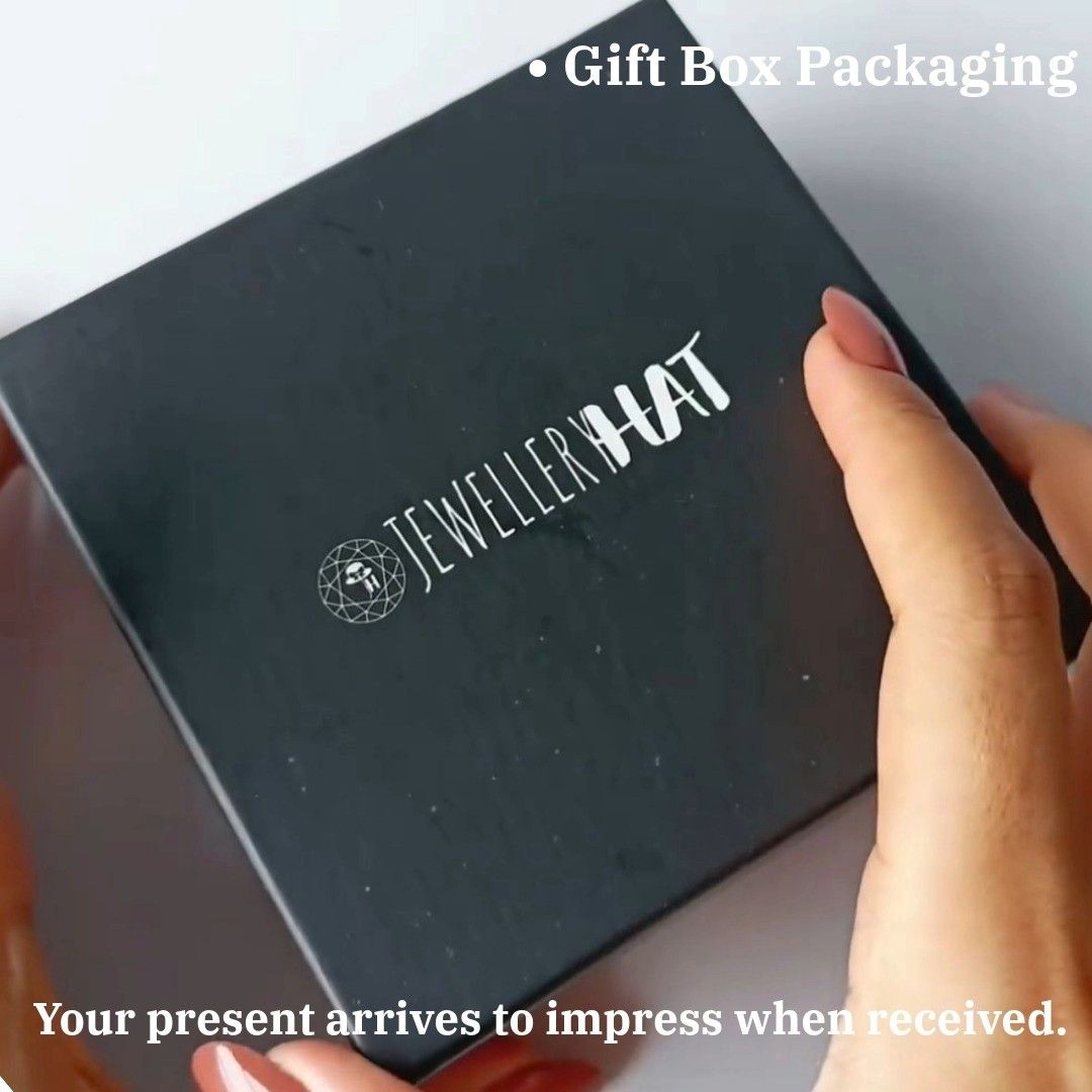 Big Contemporary Ring | Anti-Tarnish | Water Resistant | Gift Box Packing