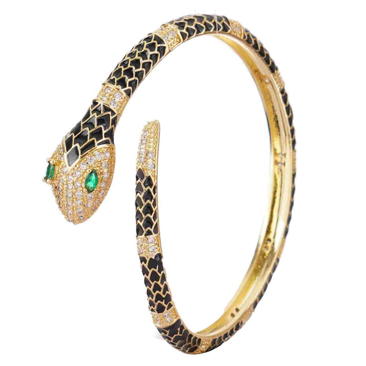 Gold Snake Bracelet | Snake Jewellery
