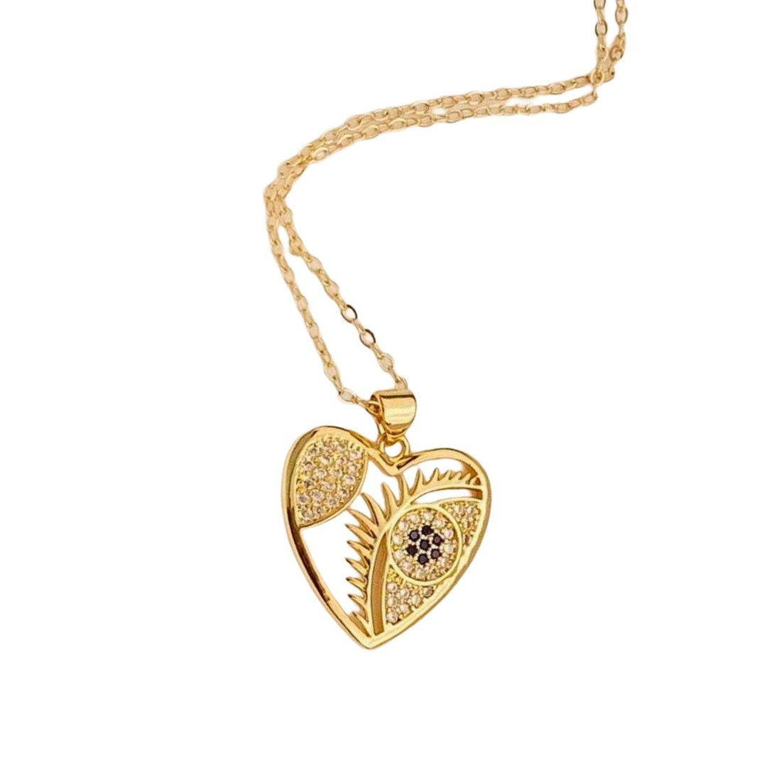 Heart Chain Locket | 18k Plated | Fancy Jewellery for Girl