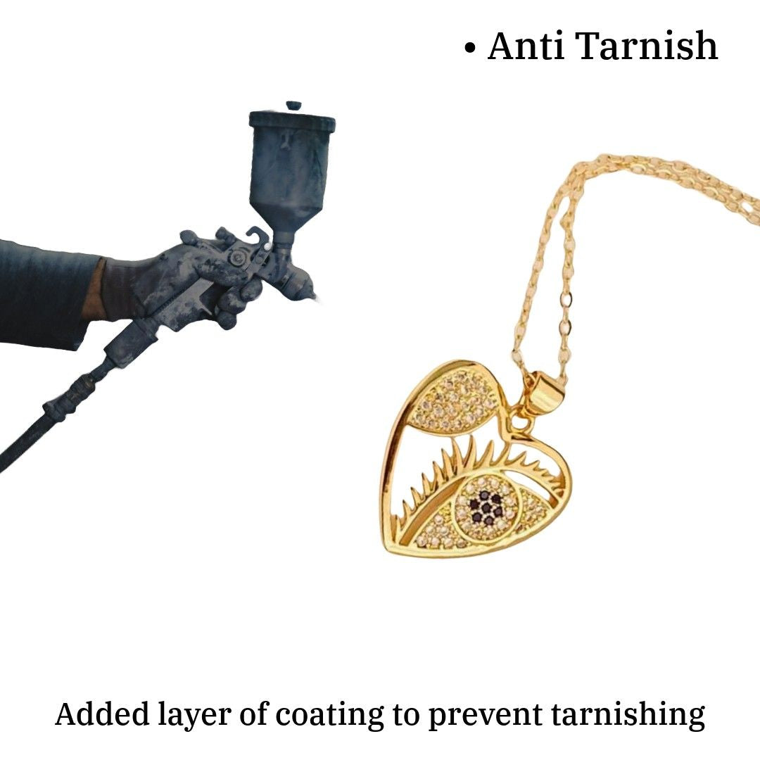 Heart Chain Locket | 18k Plated | Fancy Jewellery for Girl