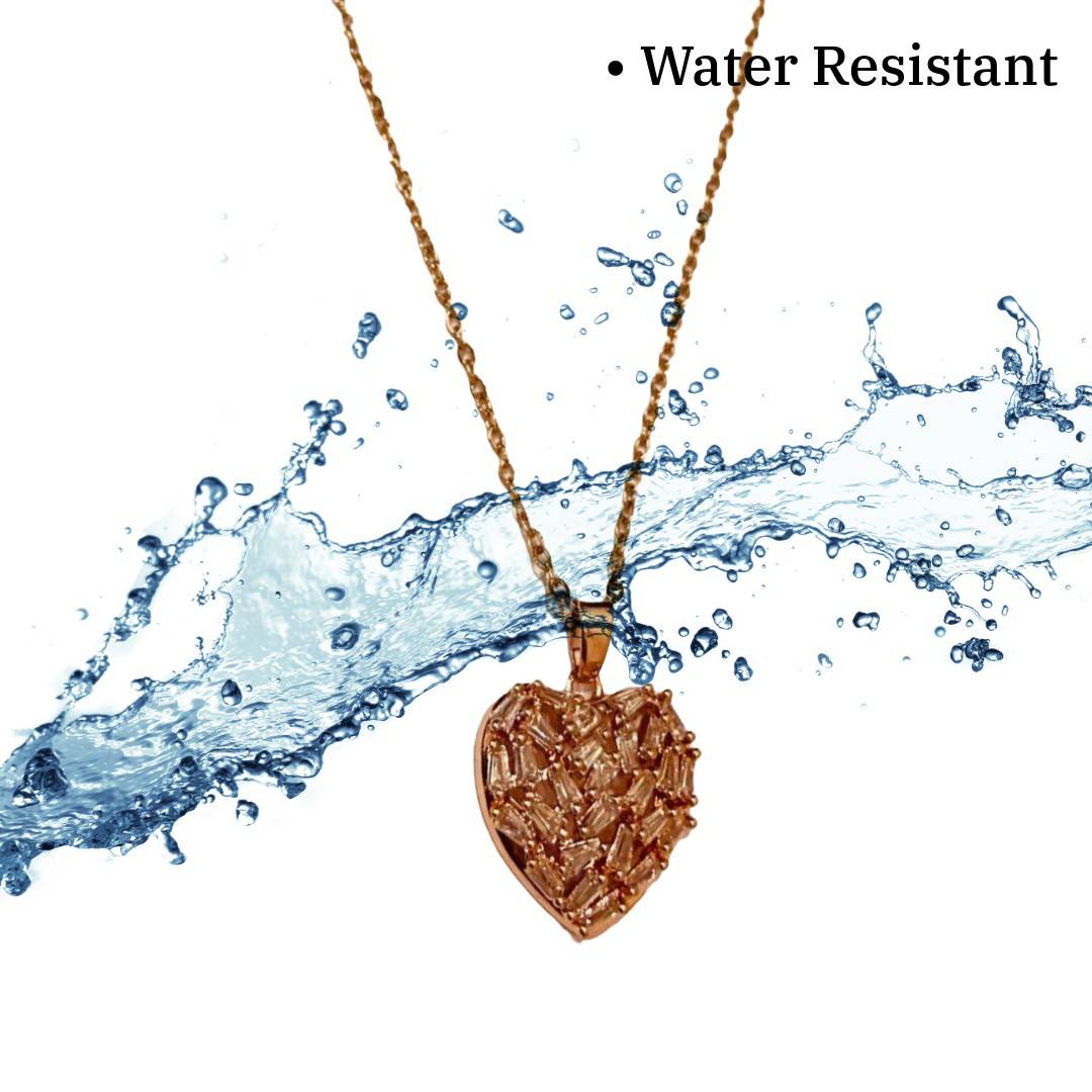 Heart Shaped Locket | Rose Gold Necklace for Women | Artificial Jewelry