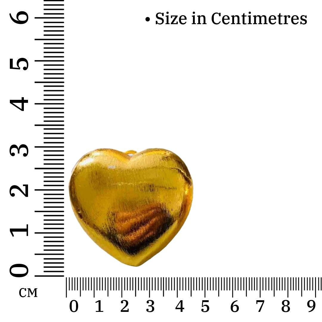 Sone Ki Jewellery | Heart Shaped Earrings