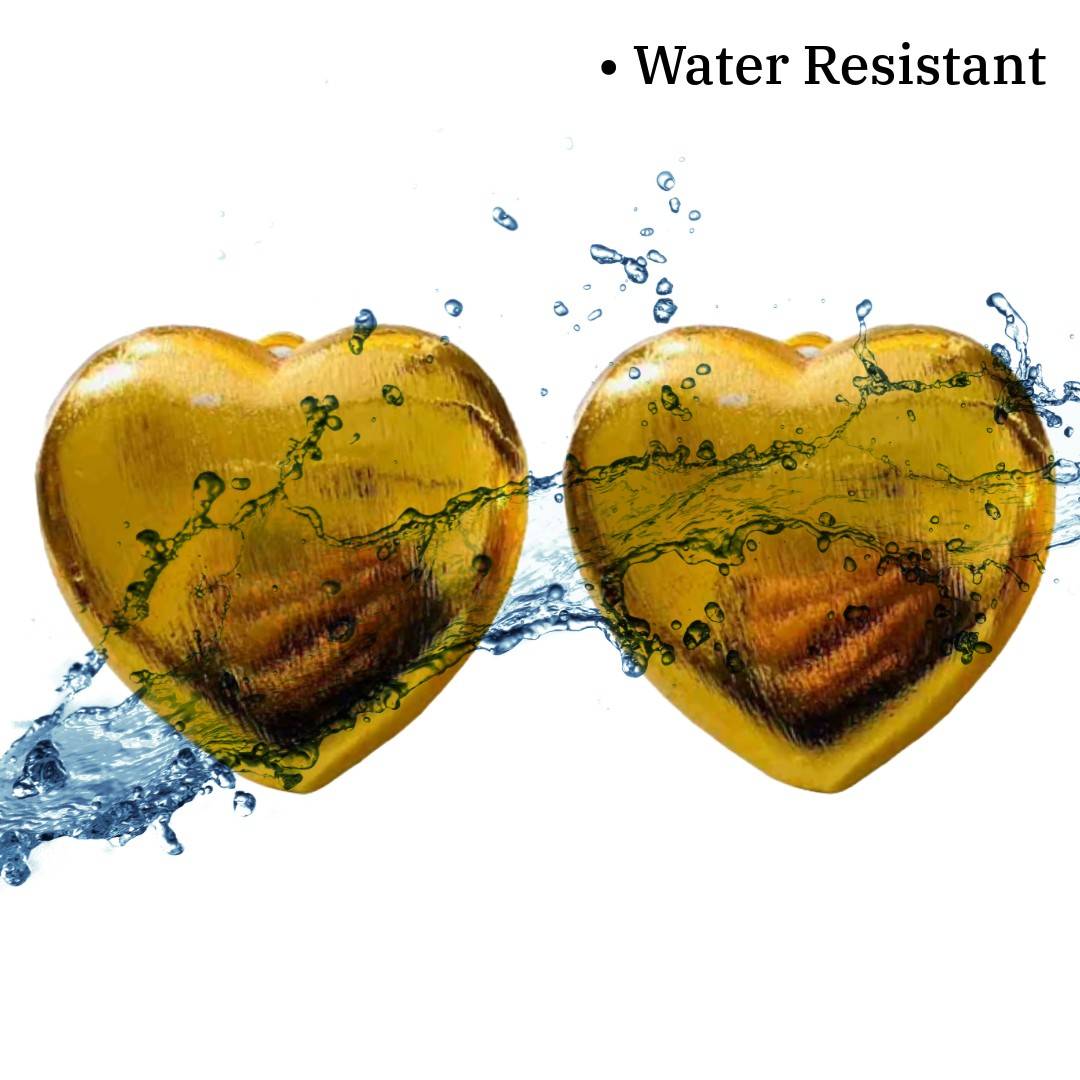 Sone Ki Jewellery | Heart Shaped Earrings