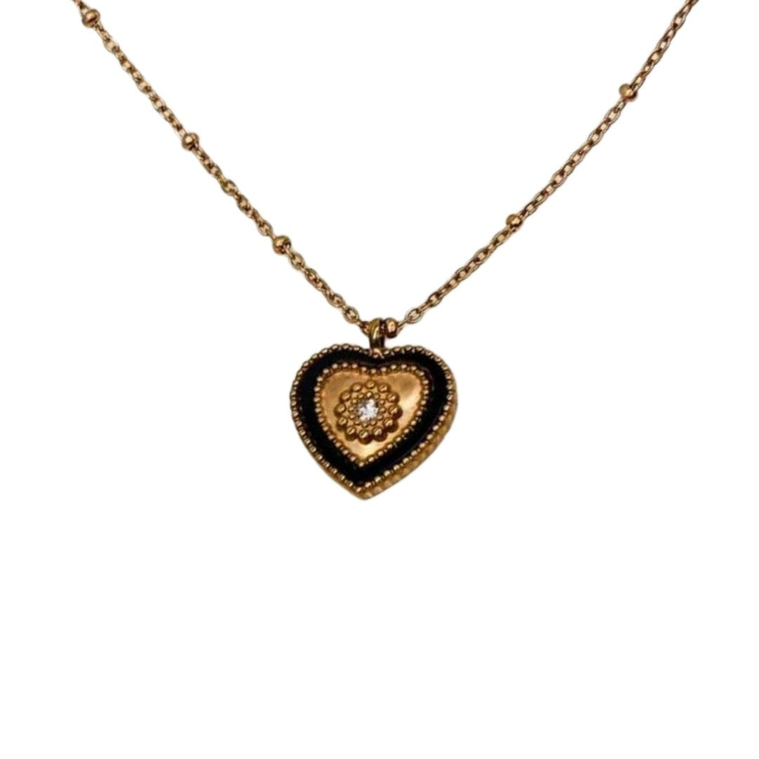 Love Locket Chain | Gold Plated Love Locket Necklace for Women | Artificial Jewellery