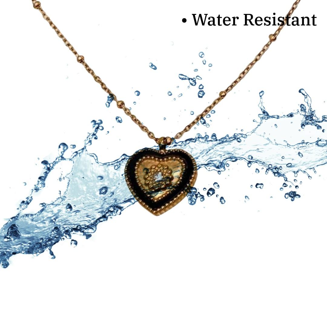 Love Locket Chain | Gold Plated Love Locket Necklace for Women | Artificial Jewellery