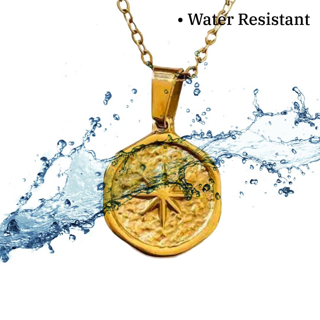 Artificial Gold Chain with Pendant