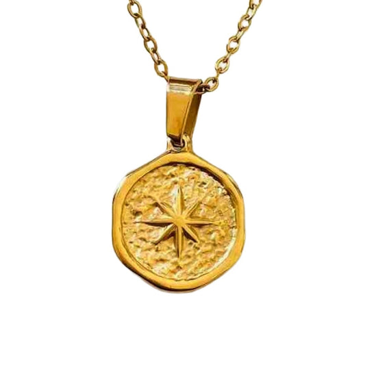 Artificial Gold Chain with Pendant