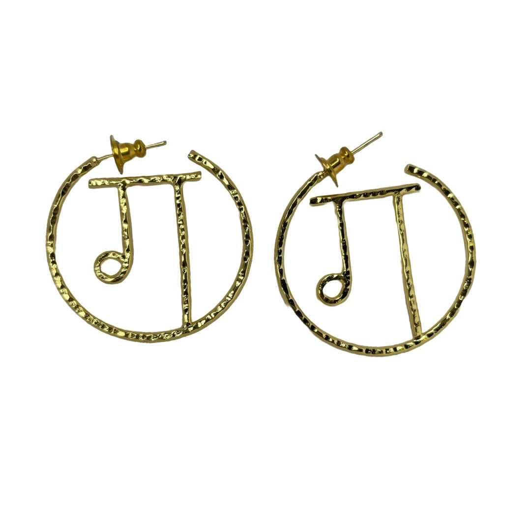 Letter Ga Earrings | Anti-Tarnish | Water Resistant | Gift Box Packing