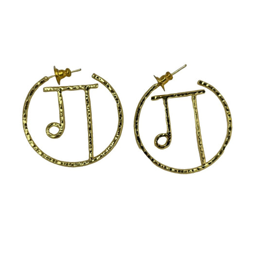 Letter Ga Earrings | Anti-Tarnish | Water Resistant | Gift Box Packing