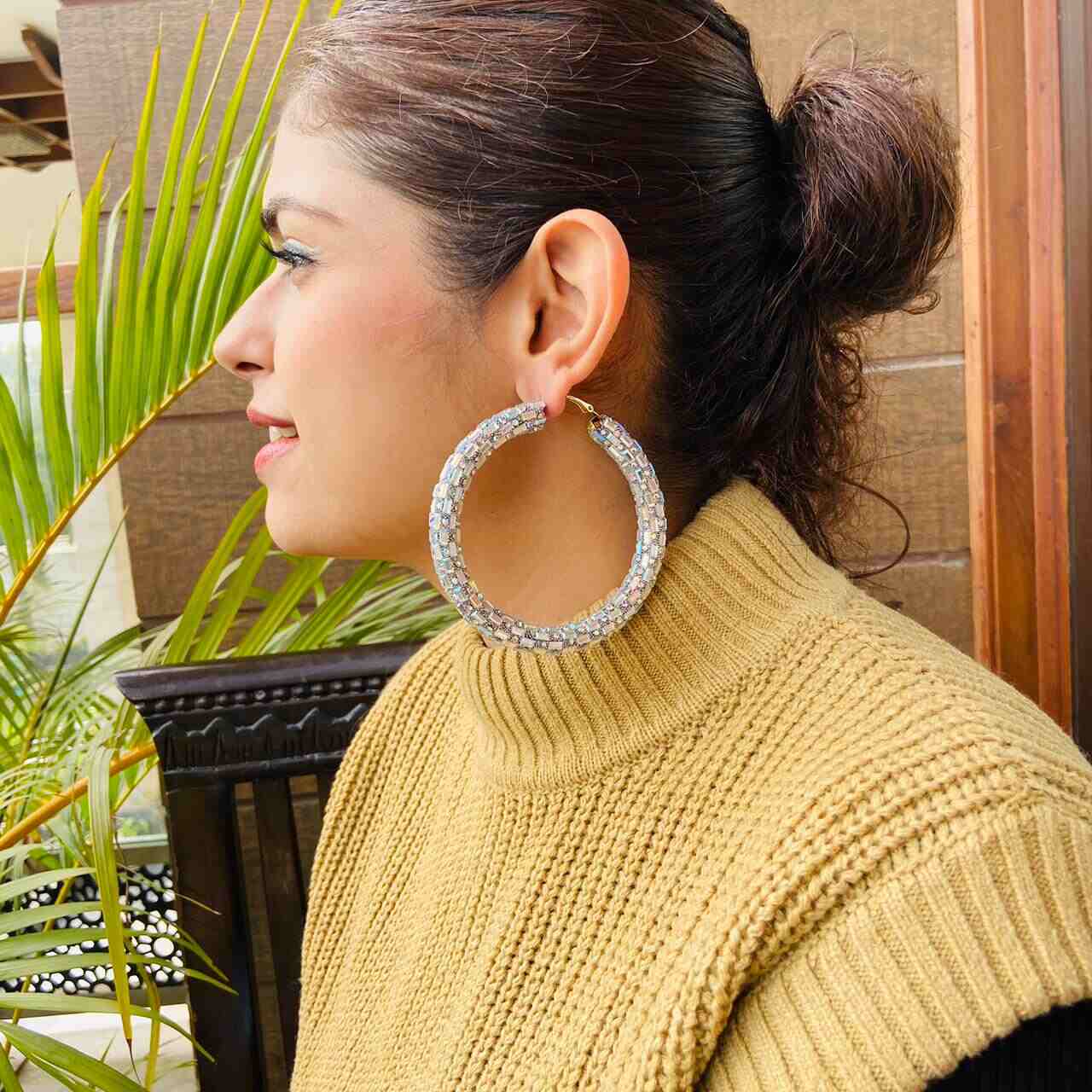 Hoop Design Earrings